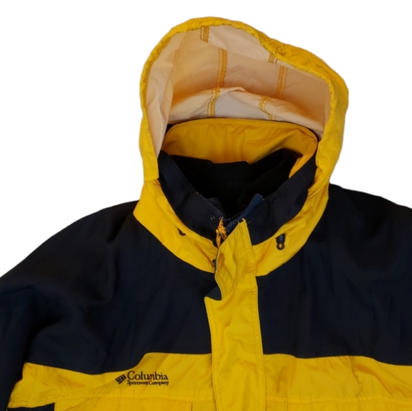 Vintage COLUMBIA West Ridge 3 in 1 Ski Jacket with packable hood - Picture 7 of 9